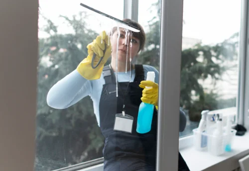 Nettoyage de vitres intérieures et extérieures à Allondaz